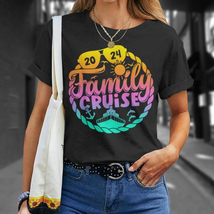Family Cruise 2024 Matching Group Family Summer Vacation T-Shirt Gifts for Her