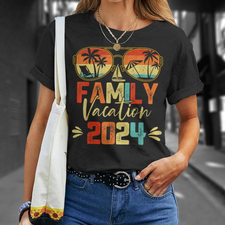 Family Vacation 2024 Beach Matching Summer Vacation T-Shirt Gifts for Her