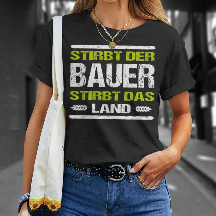 Farmers Demo Protest Die Pauer Stirbt Das Land S T-Shirt Geschenke für Sie