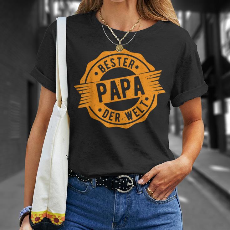 Father's Day Retro Bester Papa Der Welt T-Shirt Geschenke für Sie