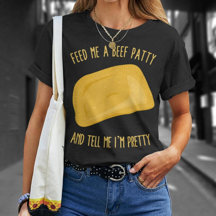Feed Me A Beef Patty And Tell Me I'm Pretty T-Shirt Gifts for Her