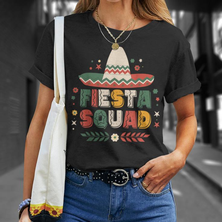 Fiesta Squad Family Matching Cinco De Mayo T-Shirt Gifts for Her