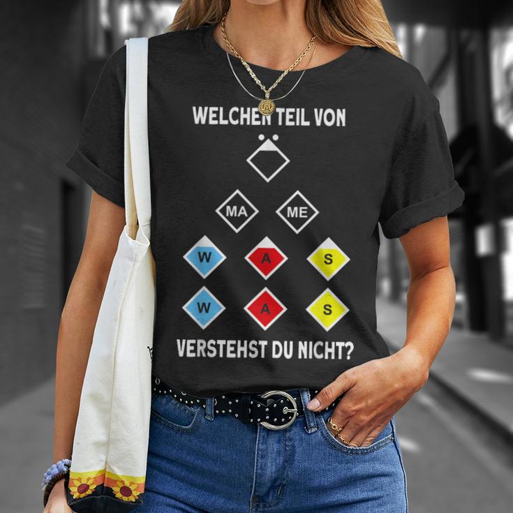 Fireman Ffw Welchen Teilerververstst Du Nicht Welchen Teil T-Shirt Geschenke für Sie