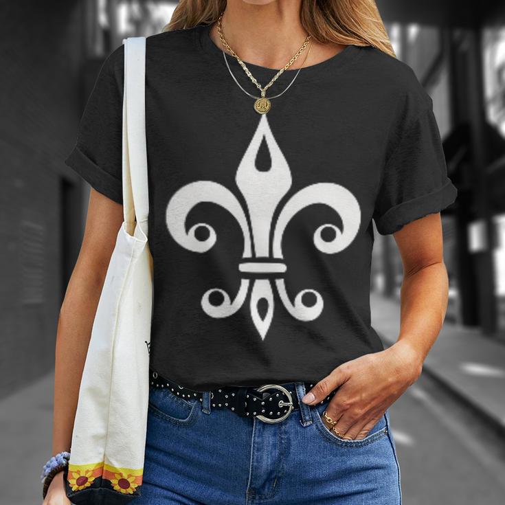 Fleur De Lys Fleur De Lis Heraldry France T-Shirt Geschenke für Sie