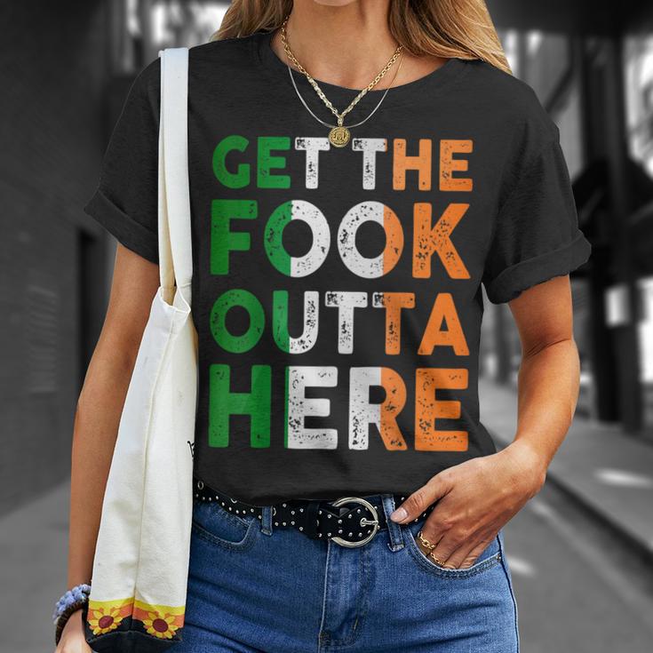 Get The Fook Outta Here T-Shirt Gifts for Her