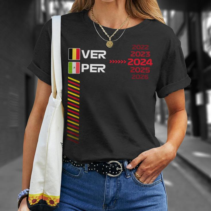 Formula Racing 2024 Rbr Ver Per 2024 Formula Race T-Shirt Gifts for Her