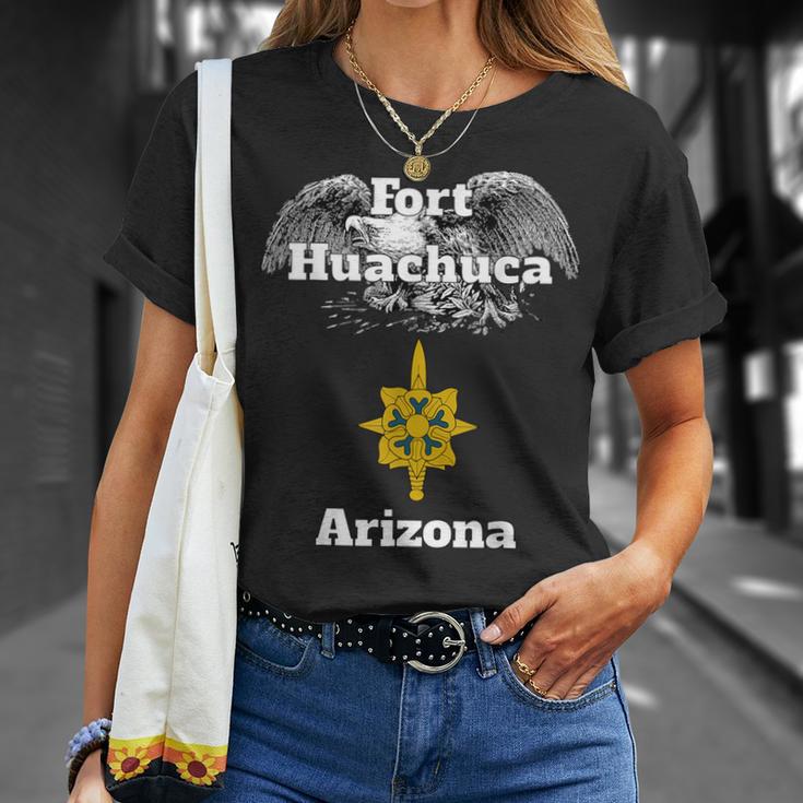 Fort Huachuca Military Intelligence Branch T-Shirt Gifts for Her