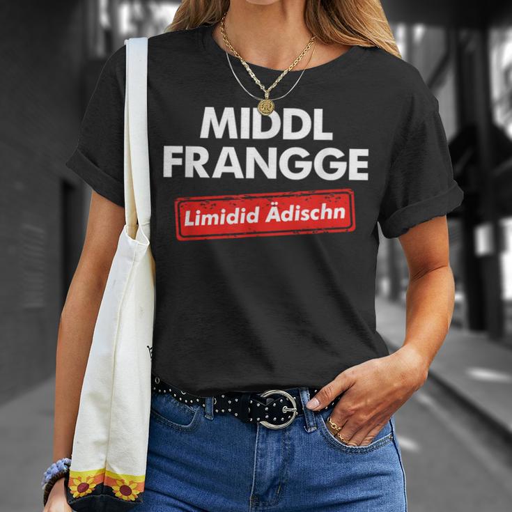 Franke Franken Frankenland Bayern Fränkisch Dialect T-Shirt Geschenke für Sie