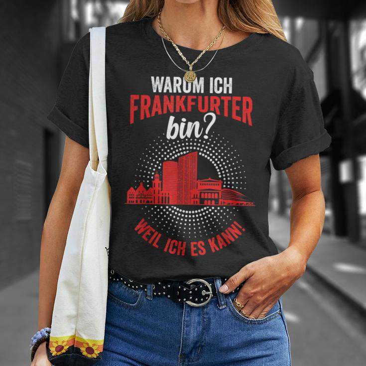 Frankfurt Skyline Bembel Frankfurt Handkäs T-Shirt Geschenke für Sie