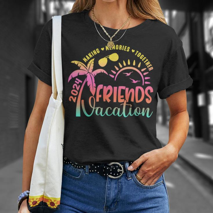 Friends Vacation 2024 Making Memories Together Summer Trip T-Shirt Gifts for Her