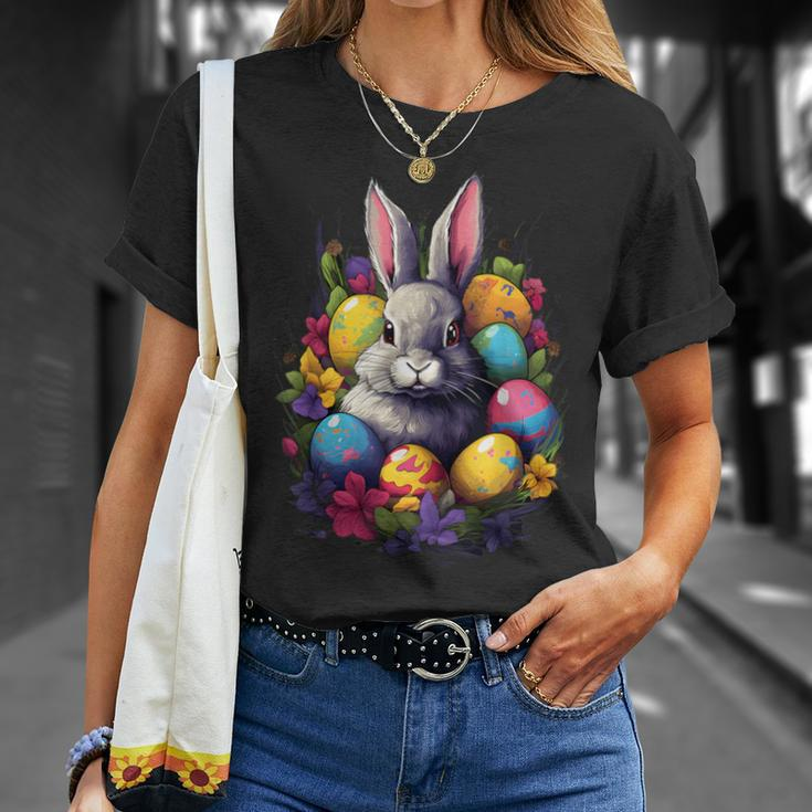 Frühling Ostern Karnickel Süßes Kaninchen Osterhase Motive T-Shirt Geschenke für Sie
