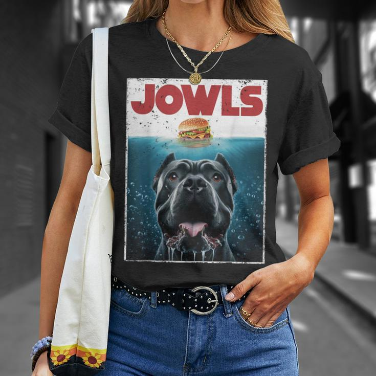 Cane Corso Jowls Top Drool Burger Dog Mom Dog Dad T-Shirt Gifts for Her