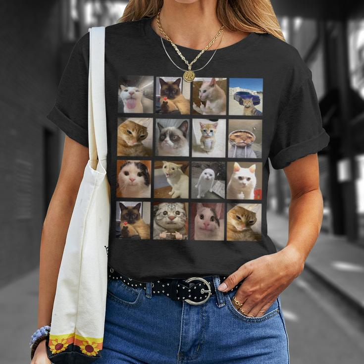 Cat Memes Kitty Cat Meme T-Shirt Gifts for Her