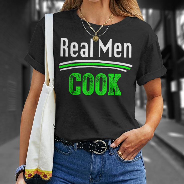 Cooking Real Cook For There Wives T-Shirt Gifts for Her