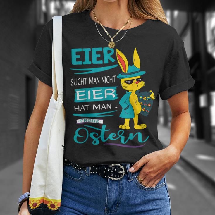 Easter Bunny Frohe Ostern Rabbit Easter Eggs Search Man T-Shirt Geschenke für Sie