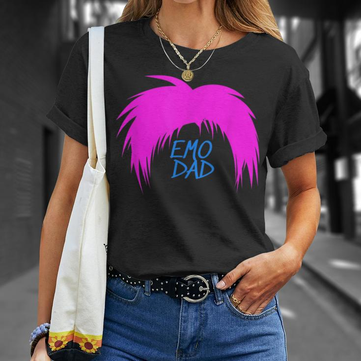 Emo Dad Gothic Fathers Day T-Shirt Gifts for Her