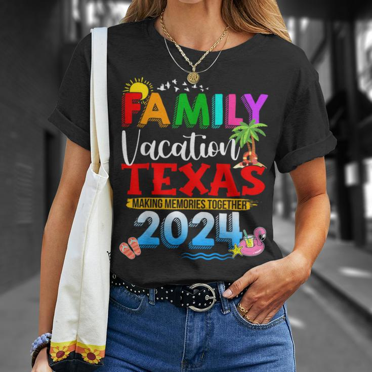 Family Vacation Texas 2024 Making Memories Together T-Shirt Gifts for Her