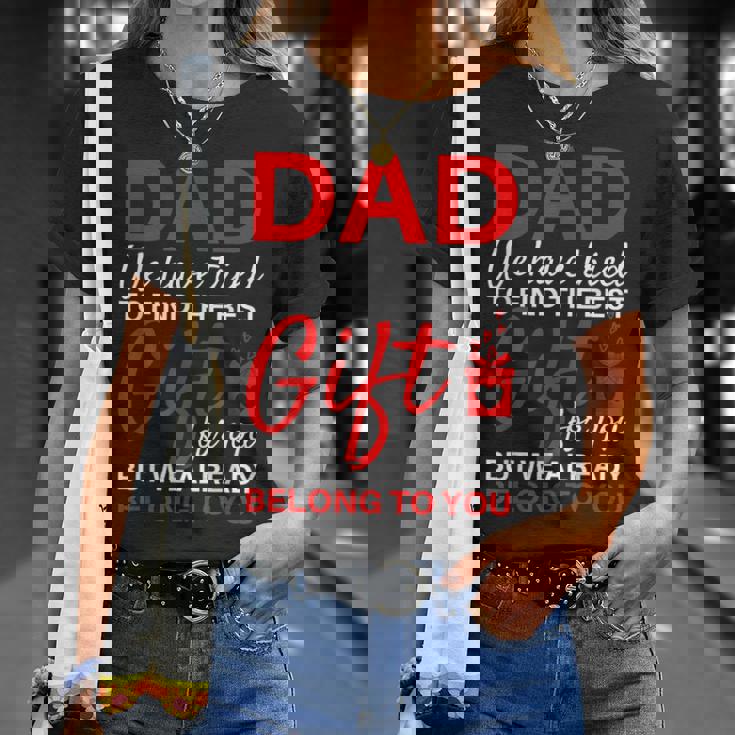 Fathers Day From Daughter Son Wife For Dad T-Shirt Gifts for Her