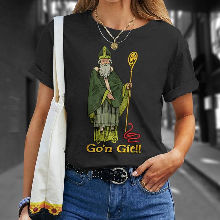 Go'n Git St Patrick's Day T-Shirt Gifts for Her