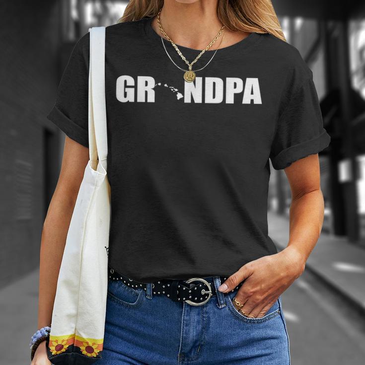 Grandpa Grandpa Hawaii Pride State Father T-Shirt Gifts for Her