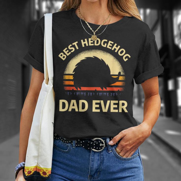 Hedgehogs Pet Animal Quote For A Hedgehog Lover Dad T-Shirt Gifts for Her