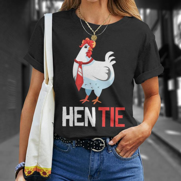 Hen Tie For Men Women Chicken Japanese Anime T-Shirt Gifts for Her