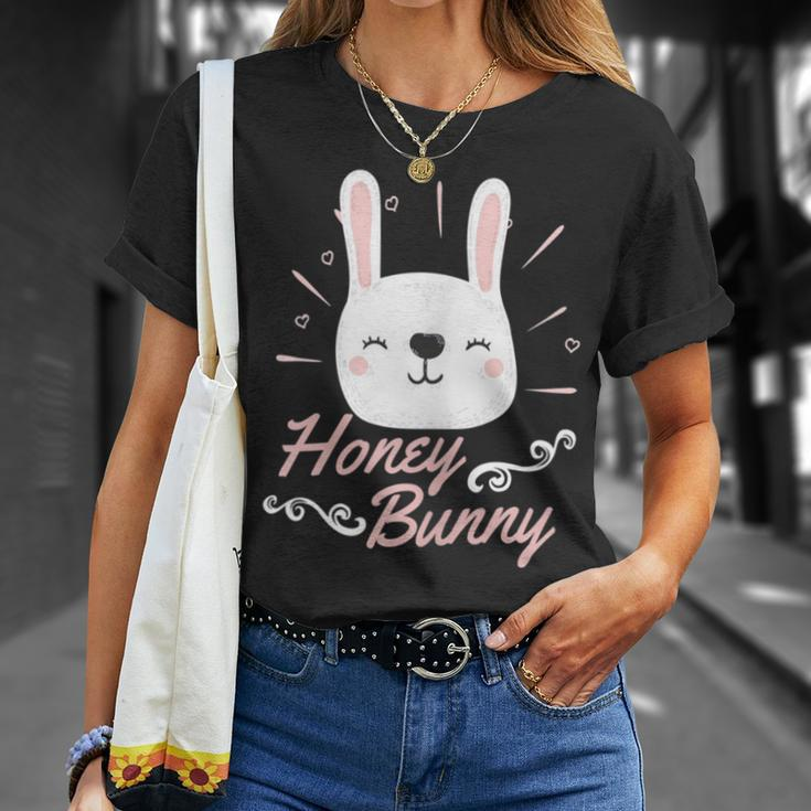 Honey Bunny Rabbit Animal Lovers T-Shirt Gifts for Her