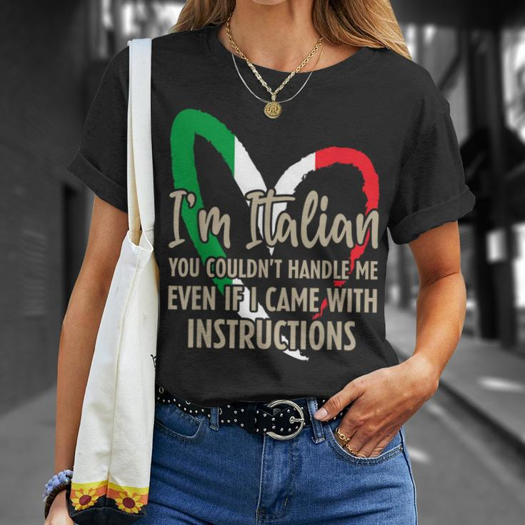 Italian Sayings Im Italian T-Shirt Gifts for Her