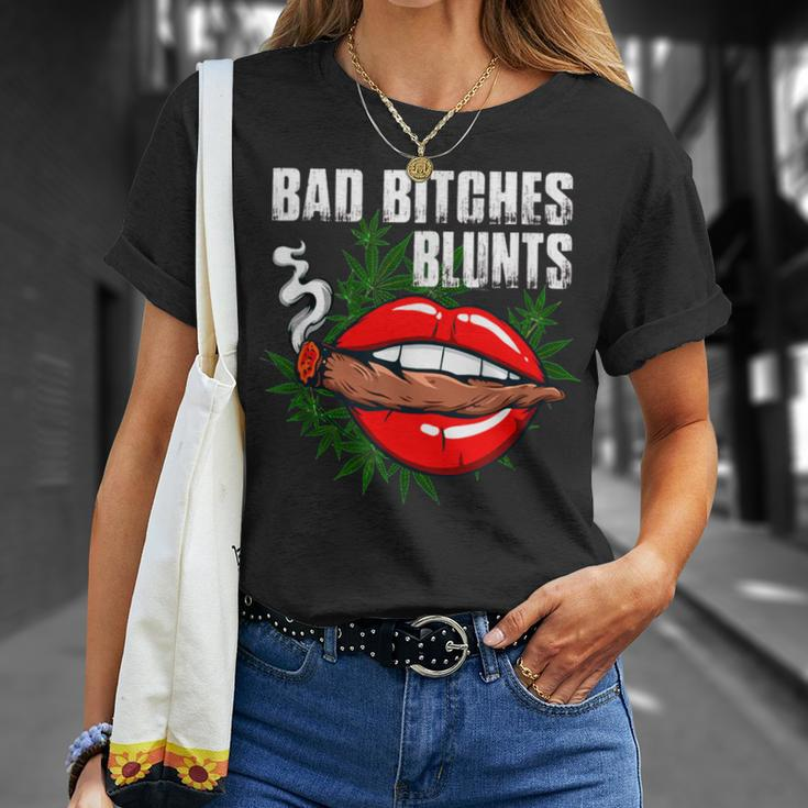 Marijuana Weed 420 Weed Sexy Lips Cannabis Marijuana T-Shirt Gifts for Her