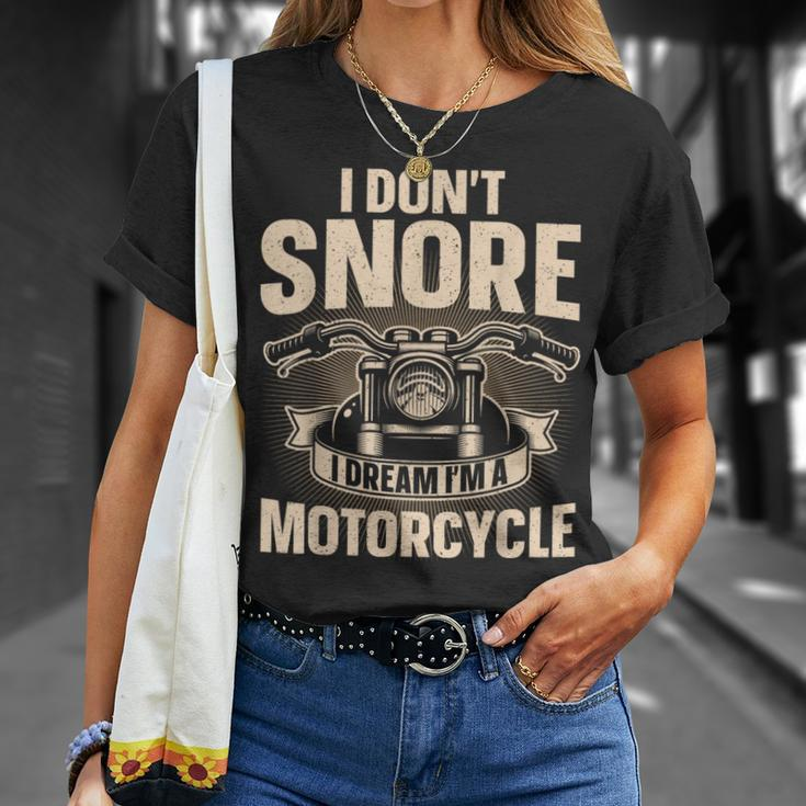 Motorcycle For Dad Biker Motorcycle Lover T-Shirt Gifts for Her