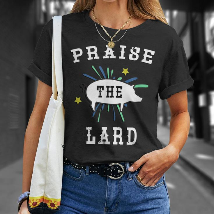 Pig Pork Praise The Lard T-Shirt Gifts for Her