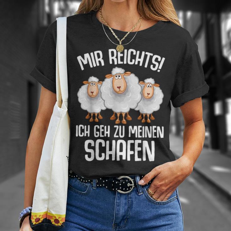 Shepherd Mir Reichts Ich Geh Zu Meinen Schafen T-Shirt Geschenke für Sie