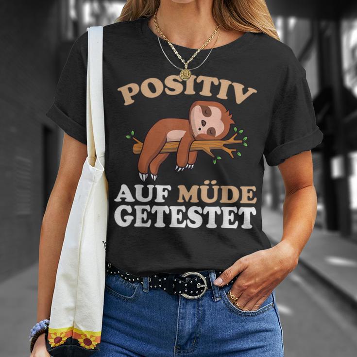 Sleep Positiv Auf Tatried T-Shirt Geschenke für Sie