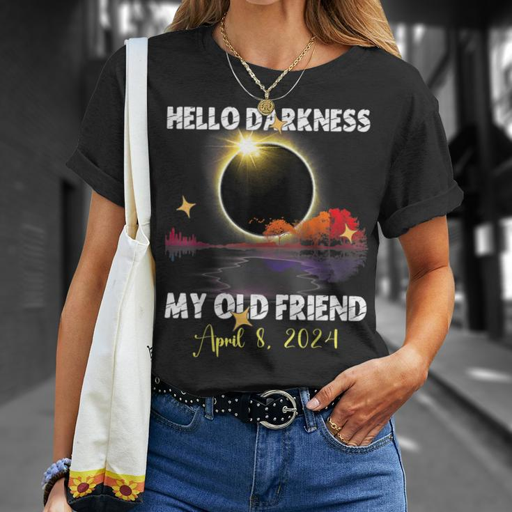 Solare Eclipse 2024 For April 8 2024 Solar Eclips T-Shirt Gifts for Her
