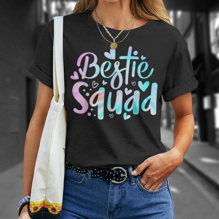 Tie Dye Best Friend Matching Bestie Squad Bff Cute T-Shirt Gifts for Her