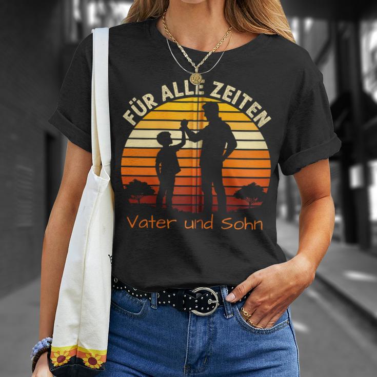 Für Alle Zeitenater & Sohn Papa Und Sohnatertag Geschenk Kapuzenjacke T-Shirt Geschenke für Sie