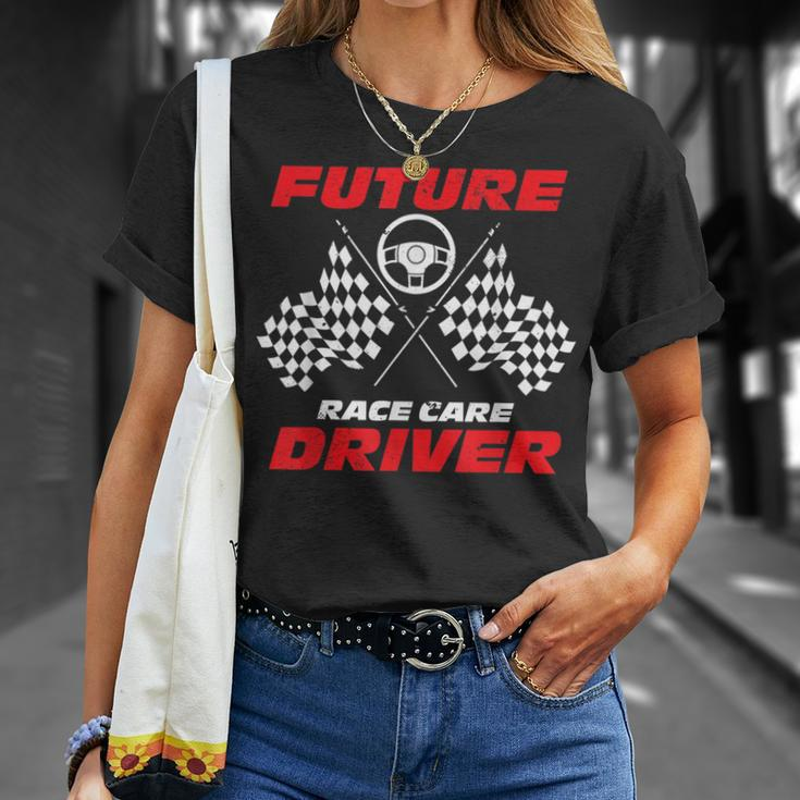 Future Race Car Driver For A Racer Fan Car Racing T-Shirt Gifts for Her