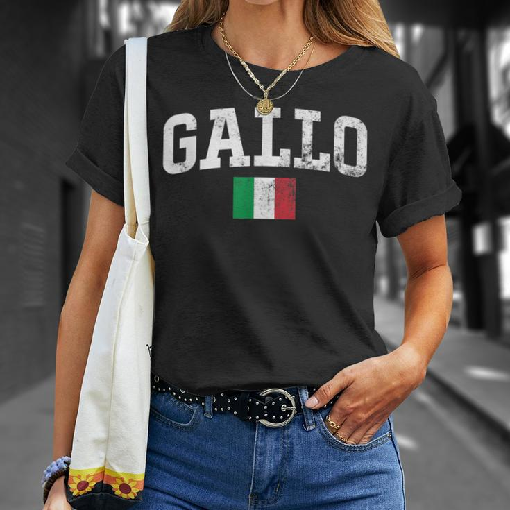 Gallo Family Name Personalized T-Shirt Gifts for Her