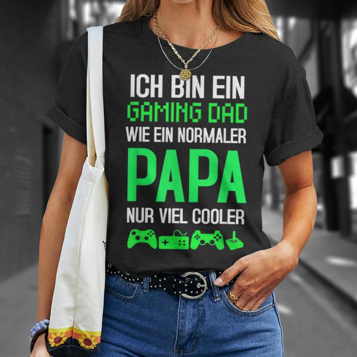 Gamer Gamer Papa Gaming T-Shirt Geschenke für Sie