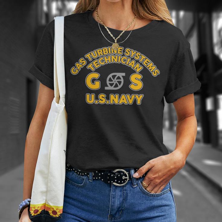 Gas Turbine System Technician Gs T-Shirt | Mazezy