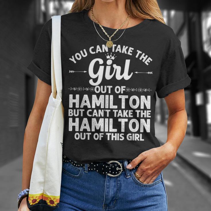 Girl Out Of Hamilton Al Alabama Home Roots Usa T-Shirt Gifts for Her