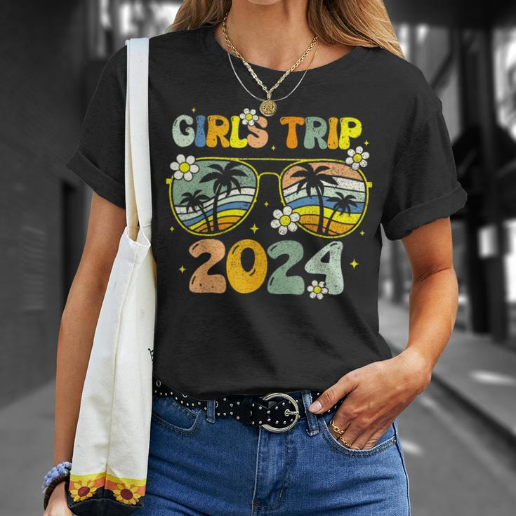 Girls Trip 2024 Weekend Summer 2024 Vacation Matching T-Shirt Gifts for Her