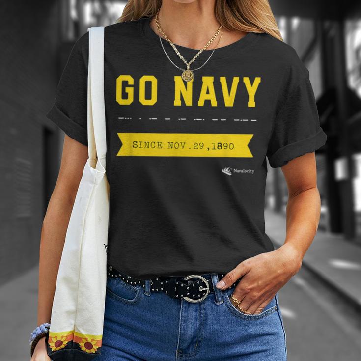 Go Navy Beat Army Morse Code T-Shirt Gifts for Her