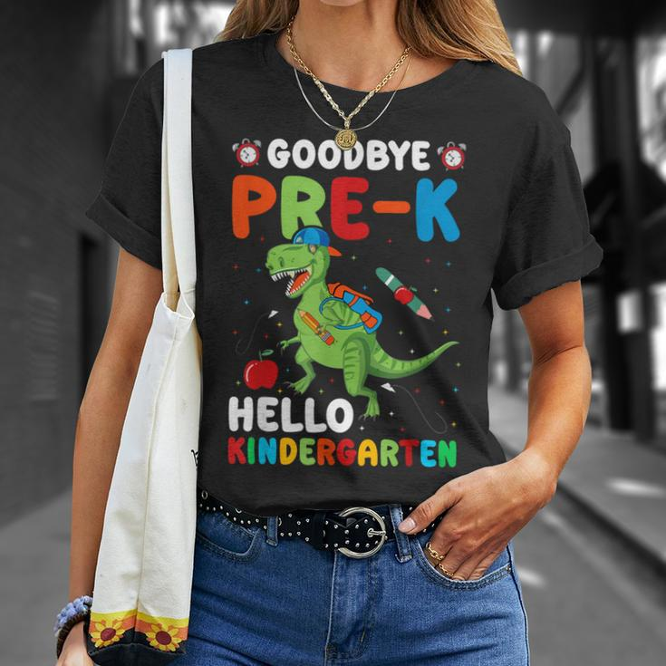 Goodbye Pre-K Hello Kindergarten Here I Come Graduation T-Shirt Gifts for Her