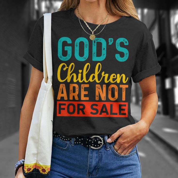 Gottes Kinder Stehen Nicht Zum Verkauf Lustig T-Shirt Geschenke für Sie
