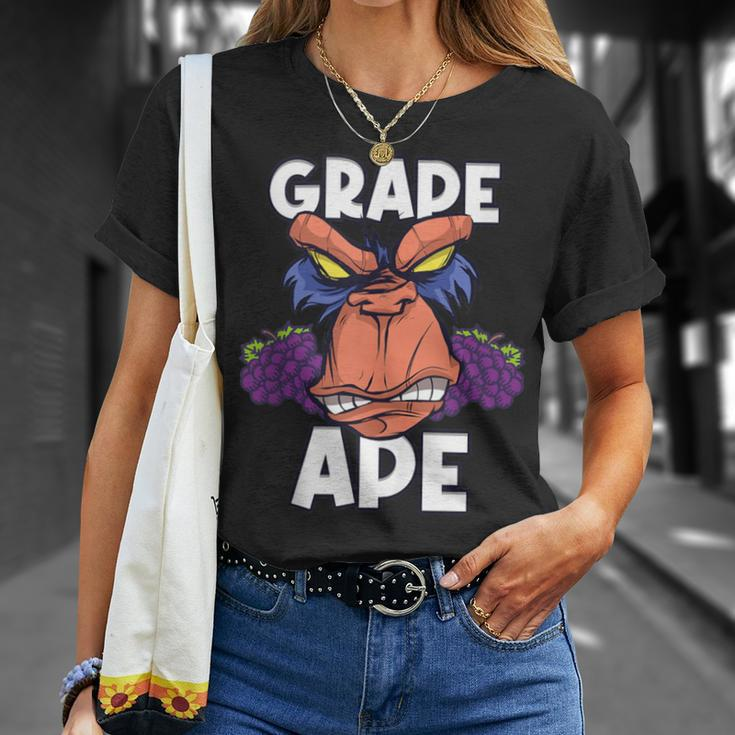 Grape Apes Grapes T-Shirt Gifts for Her