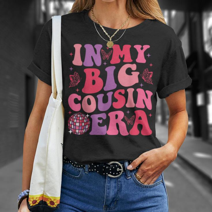 Groovy In My Big Cousin Era T-Shirt Gifts for Her