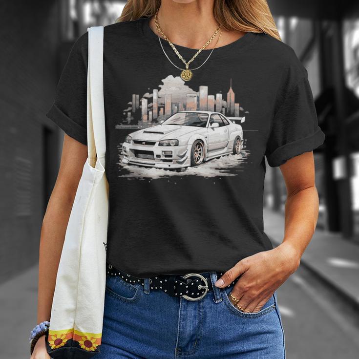 Gt R 34 Jdm Skyline T-Shirt Geschenke für Sie