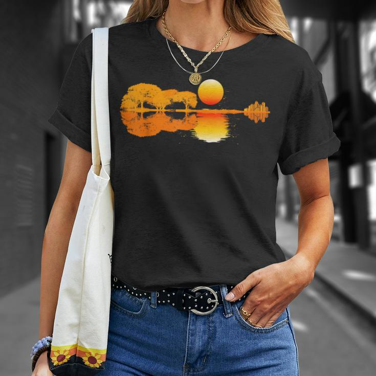 Guitar Sun Guitar Guitarist T-Shirt Geschenke für Sie