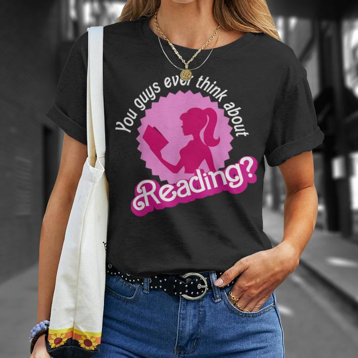 You Guys Ever Think About Reading T-Shirt Gifts for Her